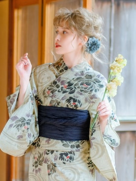 「Dita（ディータ）のアイテム」を使った、Ditaさん（レディース・160cm）の春コーディネート