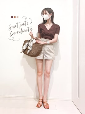 「FREE'S MART（フリーズマート）のアイテム（財布/小物）」を使った、comugiさん（レディース・160cm）の春コーディネート