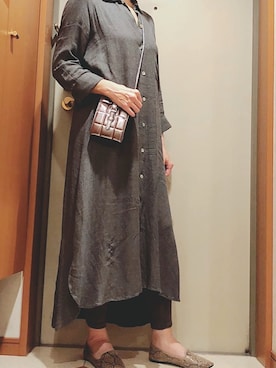 「H&M（エイチ・アンド・エム）のアイテム（スリッポン）」を使った、りーやんさん（レディース・158cm）の春コーディネート