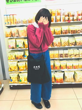 「NICE CLAUP（ナイスクラップ）のアイテム（トップス）」を使った、Yoshibaさん（メンズ・166cm）の春コーディネート