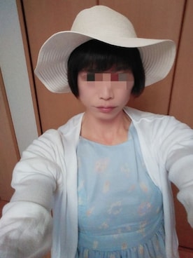 「アイテム（ワンピース/ドレス）」を使った、奈保子さん（メンズ・163cm）の春コーディネート