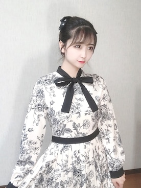 「アイテム（ワンピース/ドレス）」を使った、もなみさん（レディース・153cm・10代）の夏コーディネート