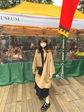 「RALPH LAUREN（ラルフ ローレン）のアイテム（ジャケット/アウター、ブラウン系）」を使った、Kisa🌿さん（レディース・155cm）の秋コーディネート