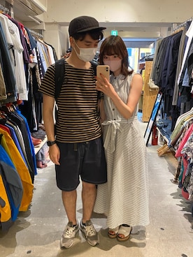 Kisa🌿さん（レディース・154cm）の春コーディネート