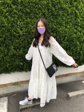 「LANVAN collection（ランバン　コレクション）のアイテム」を使った、ほしはるさん（レディース・162cm）の冬コーディネート