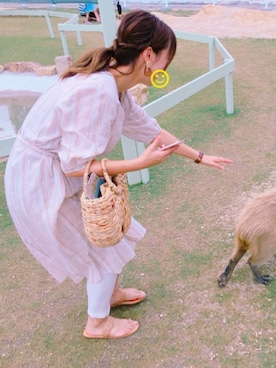 「URBAN RESEARCH（アーバンリサーチ）のアイテム（レギンス/スパッツ）」を使った、atsuさん（レディース・162cm）の夏コーディネート