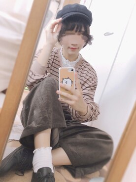 椎さん（レディース・162cm）の秋コーディネート