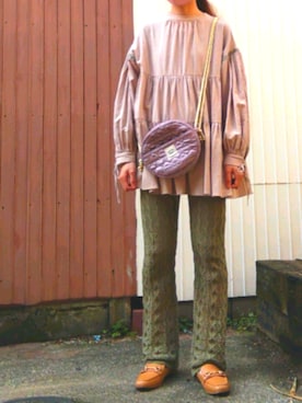 「アプレジュール」｜「アイテム（ローファー）」を使った、asuka_423711さん（レディース・159cm）の春コーディネート
