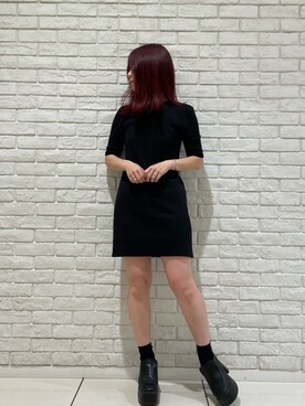 One Way ワンウェイ の Oneway Jeans バックオープンテレコop ワンピース Wear