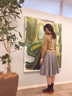 naoさん（レディース・165cm）の冬コーディネート