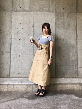 naoさん（レディース・165cm）の夏コーディネート