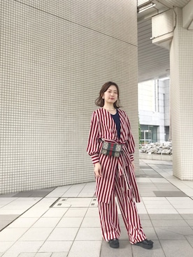 「fannypack」｜naoさん（レディース・165cm）の秋コーディネート