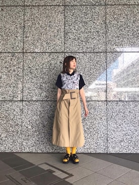 「malamute（マラミュート）のアイテム」を使った、naoさん（レディース・165cm）の春コーディネート