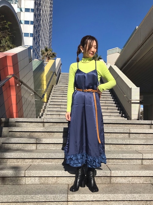 Nao Toga Pullaのワンピースを使ったコーディネート Wear Nao Toga Pullaのワンピースを使ったコーディネート Wear