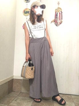 Maya☺︎さん（レディース・154cm）の夏コーディネート