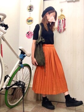 Maya☺︎さん（レディース・154cm）の秋コーディネート