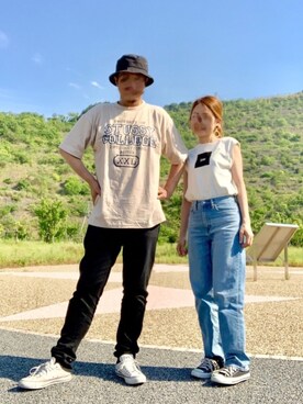 Maya☺︎さん（レディース・154cm）の春コーディネート