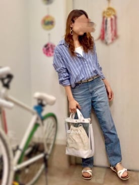 Maya☺︎さん（レディース・154cm）の春コーディネート