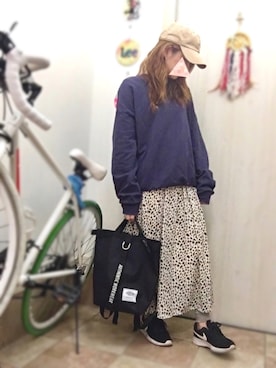 Maya☺︎さん（レディース・154cm）の冬コーディネート