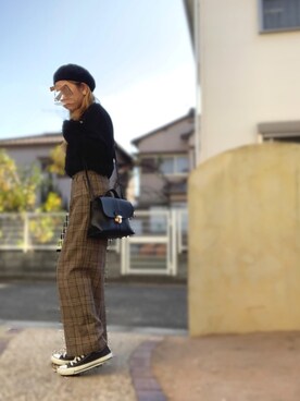 Maya☺︎さん（レディース・154cm）の秋コーディネート