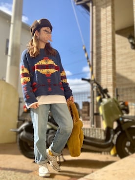 Maya☺︎さん（レディース・154cm）の冬コーディネート