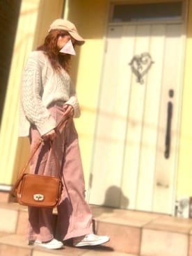 Maya☺︎さん（レディース・154cm）の冬コーディネート