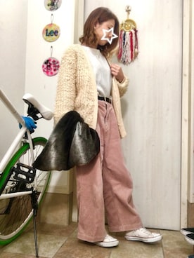 Maya☺︎さん（レディース・154cm）の冬コーディネート