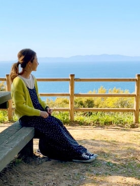 Maya☺︎さん（レディース・154cm）の春コーディネート