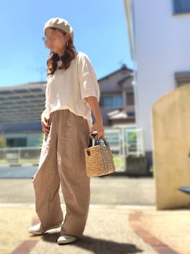 Maya☺︎さん（レディース・154cm）の春コーディネート