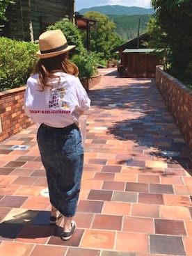 Maya☺︎さん（レディース・154cm）の夏コーディネート