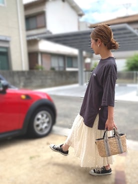 Maya☺︎さん（レディース・154cm）の夏コーディネート