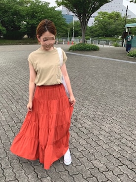 Maya☺︎さん（レディース・154cm）の夏コーディネート