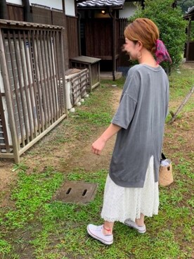 Maya☺︎さん（レディース・154cm）の夏コーディネート