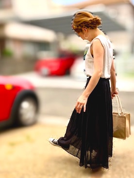 Maya☺︎さん（レディース・154cm）の夏コーディネート