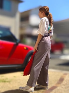 Maya☺︎さん（レディース・154cm）の秋コーディネート