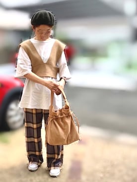 Maya☺︎さん（レディース・154cm）の秋コーディネート