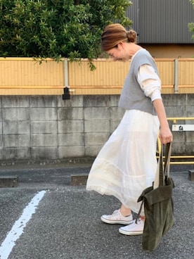 Maya☺︎さん（レディース・154cm）の秋コーディネート