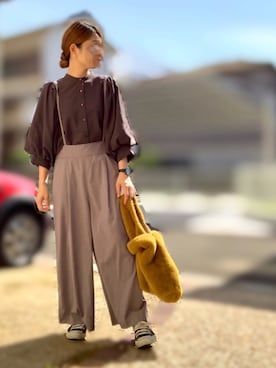 Maya☺︎さん（レディース・154cm）の秋コーディネート