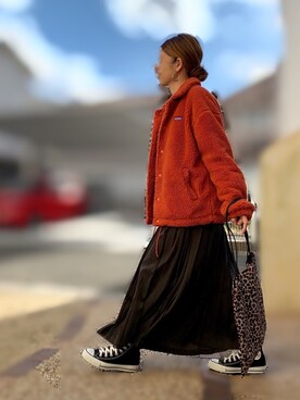 Maya☺︎さん（レディース・154cm）の冬コーディネート