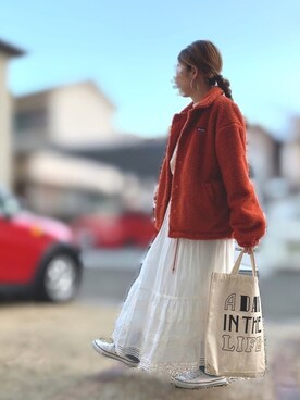 Maya☺︎さん（レディース・154cm）の冬コーディネート
