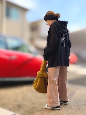 Maya☺︎さん（レディース・154cm）の冬コーディネート