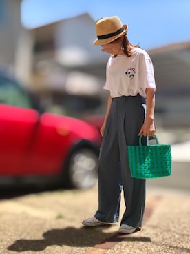 Maya☺︎さん（レディース・154cm）の春コーディネート