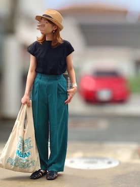 Maya☺︎さん（レディース・154cm）の夏コーディネート