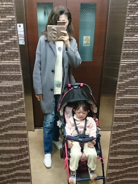 理恵さん（レディース・172cm）の春コーディネート