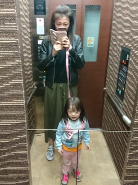 理恵さん（レディース・172cm）の春コーディネート