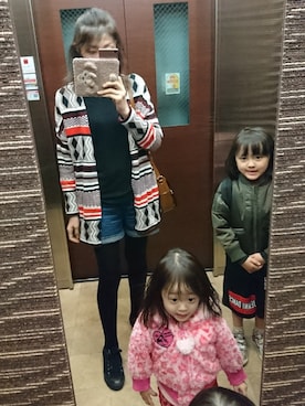 理恵さん（レディース・172cm）の春コーディネート