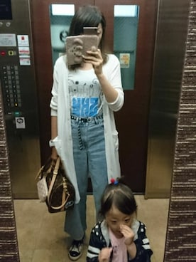 理恵さん（レディース・172cm）の春コーディネート