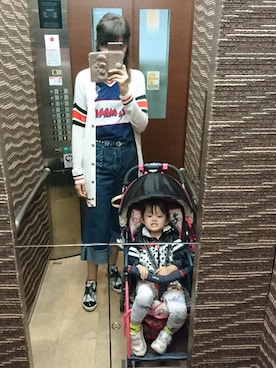 「アベイル」｜「アイテム（スリッポン）」を使った、理恵さん（レディース・172cm）の春コーディネート