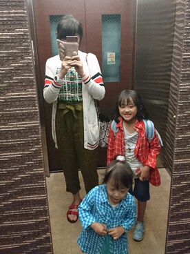 理恵さん（レディース・172cm）の春コーディネート