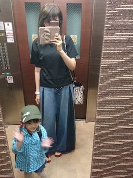 理恵さん(レディース・172cm)の春コーディネート